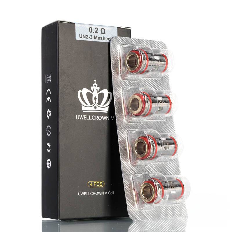 Uwell Crown 5 Replacement Coil - Pack of 4 Uwell Crown 5 Replacement Coil - Pack of 4
