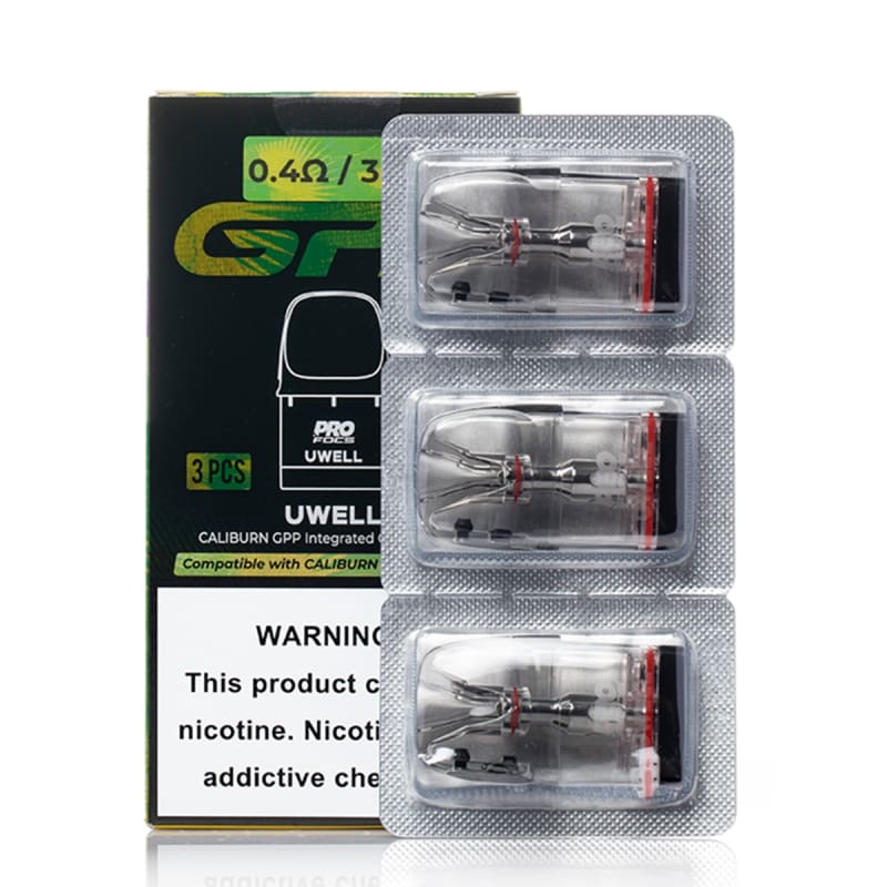 Uwell Caliburn GPP Replacement Pods - Pack of 3 Uwell Caliburn GPP Replacement Pods - Pack of 3