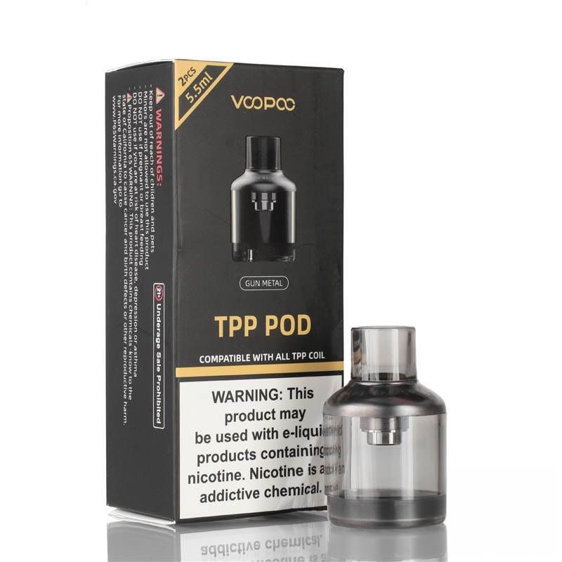 VooPoo TPP Empty Pod Cartridge - Pack of 2 VooPoo TPP Empty Pod Cartridge - Pack of 2