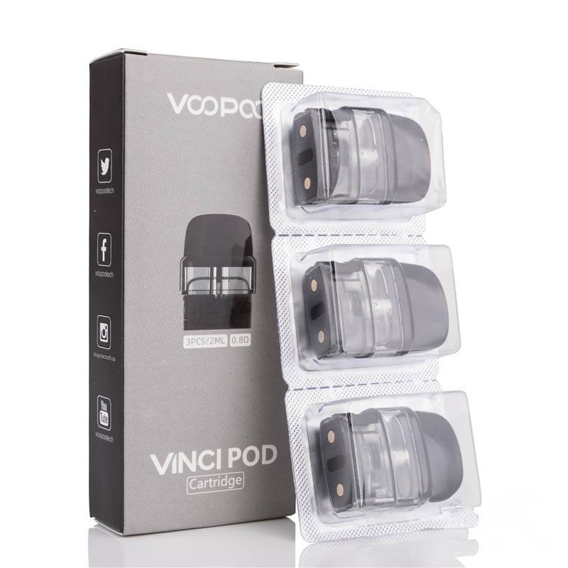 VooPoo Vinci Pod Cartridge V2 - Pack of 3 VooPoo Vinci Pod Cartridge V2 - Pack of 3