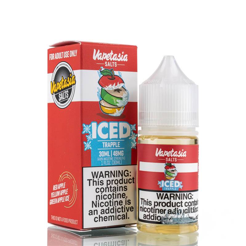 Iced Trapple by Vapetasia Salts - 30ml Iced Trapple by Vapetasia Salts - 30ml