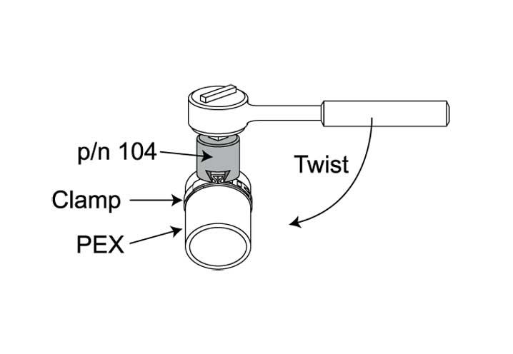 Clamp Crimp Ring Removal Tool