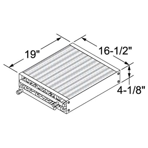Heat Exchanger Coil, 100K Btu