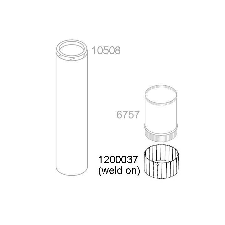Chimney Ring, 8", Classic Models Chimney Ring, 8", Classic Models