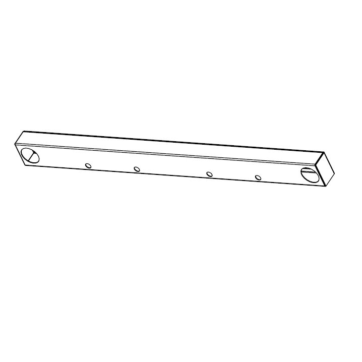 Air Tube, Rear, Classic Edge 865 HDX