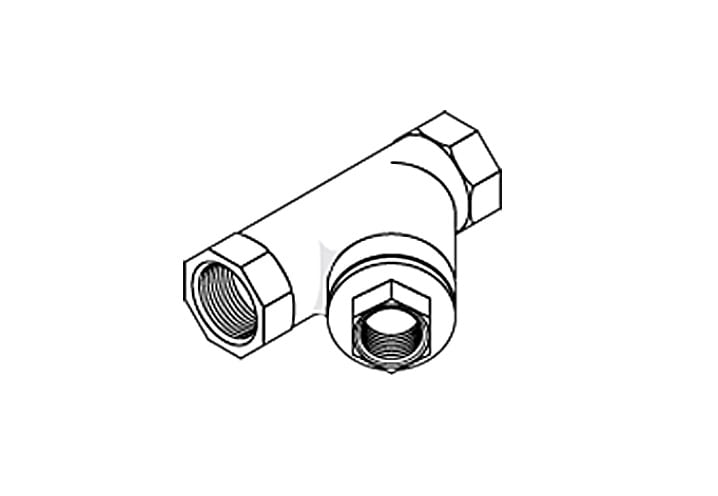 Y-Strainer, Brass, 3/4"