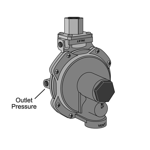 2-Stage Gas Regulator Kit