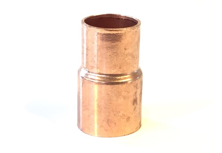 Reducer, Copper Pipe, 1" x 3/4" sweat fittings