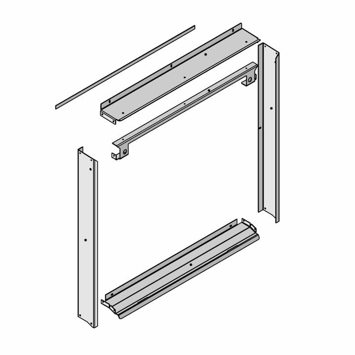 Pump Panel Extension Kit, Classic Edge 350/550 HD or 360/560 HDX