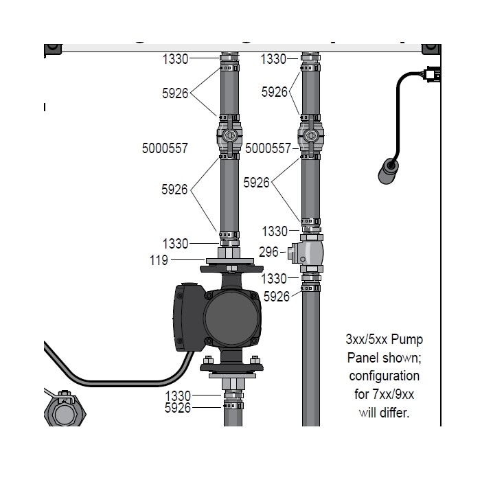 Single Pump Crimp Fittings Kit
