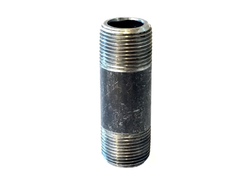 Nipple, Black, 3/4" x 3", Schedule 80