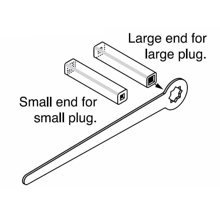 Pipe Plug Wrench Set