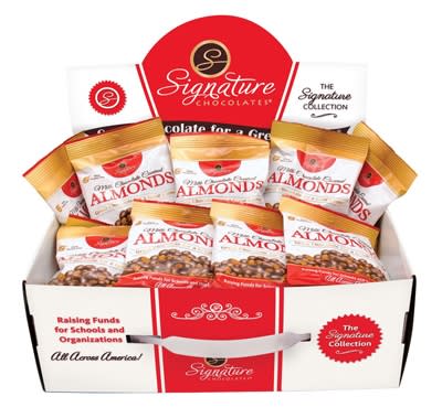 Bagged Chocolate Covered Almonds Fundraiser