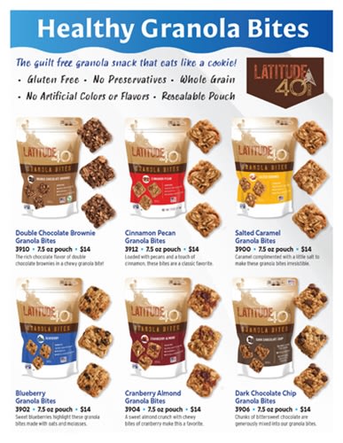 Granola Bites Fundraiser Flyer