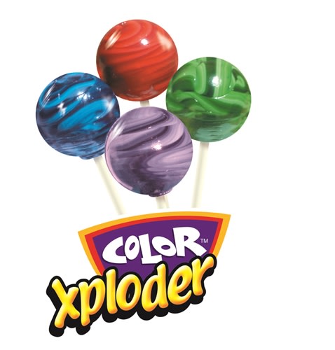 photo of Color Xploder lollipop fundraiser