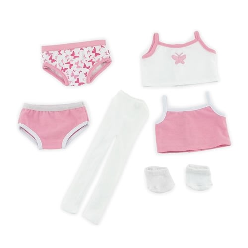 18-inch Doll Clothes - Socks, Tights, and Panties with Tank Shirts - fits American Girl ® Dolls