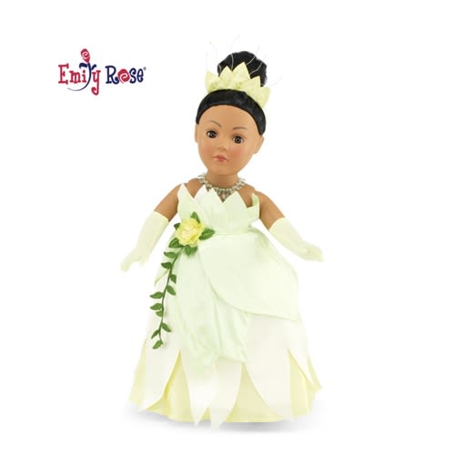 open lace back dress Disney Store Official Tiana Story Doll - 11 Inches - Includes Coloring Book  and Additional Dress, Princess Doll in Classic Outfit, Disney Princess Toys  for Girls : Toys & Games