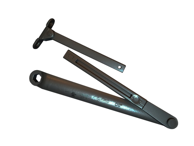 320G Regular Arm For 320G 5 in. x 2-1/4 in. Commercial Door Closer, Dark Bronze Finish