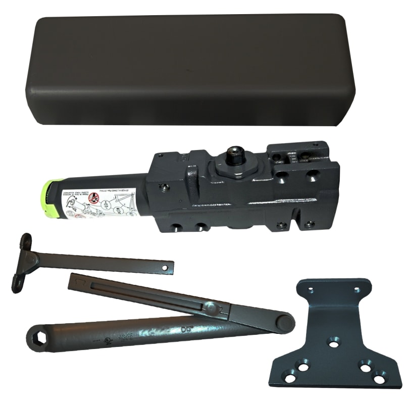 320G 5 in. x 2-1/4 in. Commercial Door Closer, Adjustable Spring Power Size 1-6, Dark Bronze Finish