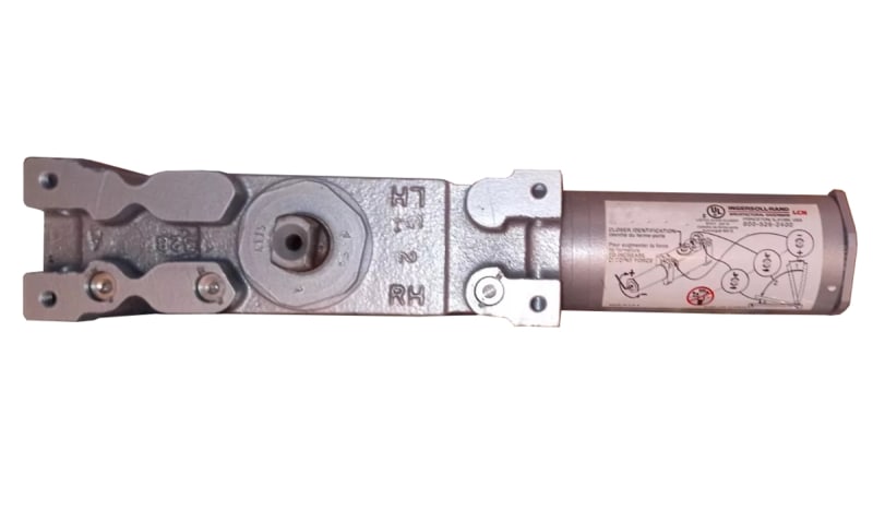320G 6 in. x 2-1/2 in. Left Hand Commercial Door Closer Body Only, Adjustable Spring Power Size 2-6, For Parallel Arm Mount (Hinge Push Side) Only, Aluminum Finish
