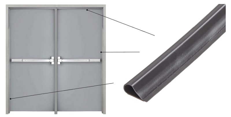 Door Frame Pair Gasket Seals