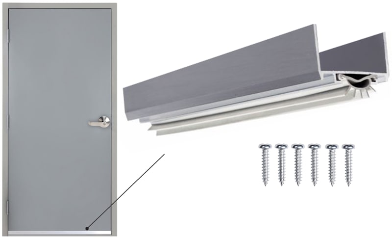 Hollow Metal Door Shoe