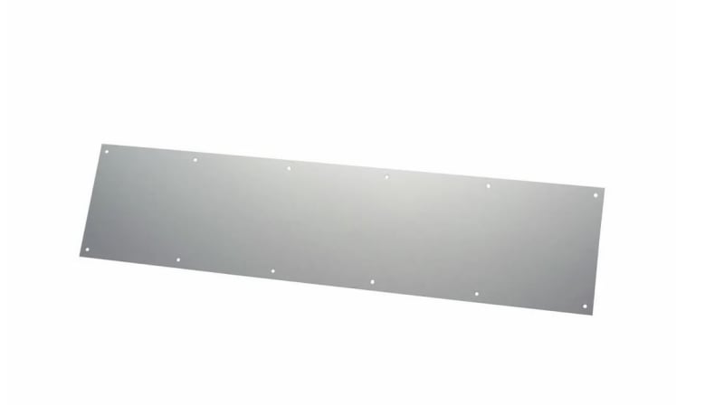 Rockwood 8 in. Tall x 30 in. Wide Bottom Kick Plate, US32D Satin Stainless Steel Finish