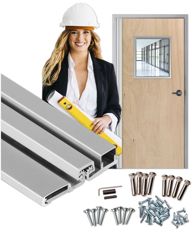 Commercial Wood Door Continuous Hinge Free Shipping