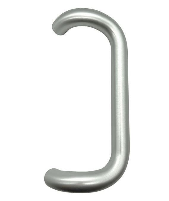 Aldora Commercial Door Pull Handle, Aluminum Finish