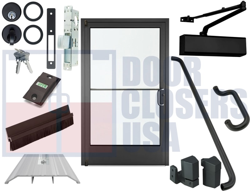 Alumitrexâ„¢ 42x80 Storefront Door â€“ USA-Made, Pre-Glazed