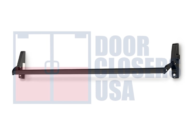 Calibre Door Closers 7095-1-48-RHR-DU Right Hand Reverse Rim Panic Exit Device, Dark Bronze Finish