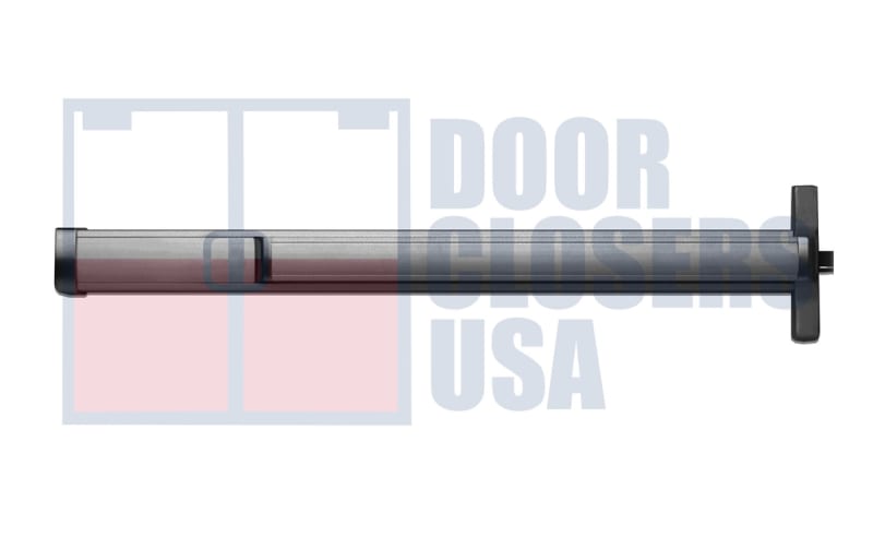 Calibre Door Closers 9300-1-48-RHR-DU Right Hand Reverse Rim Panic Exit Device, For 48 in. Door, Dark Bronze Finish
