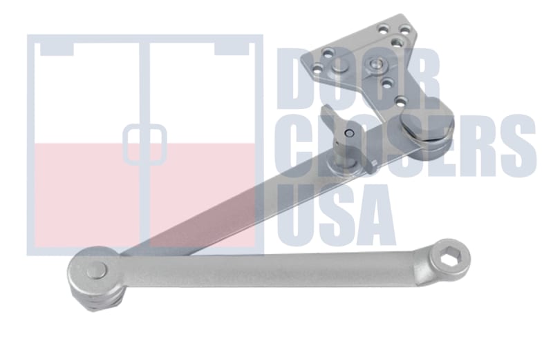 Door Controls USA 4116 Surface Mount Door Closer — Spring Cushion Replacement Arm With Hold Open Function, Aluminum Finish Door Controls USA 4116 Surface Mount Door Closer — Spring Cushion Replacement Arm With Hold Open Function, Aluminum Finish