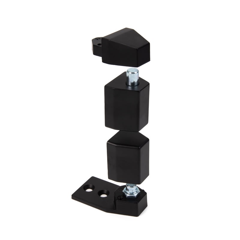 Calibre Door Closers PV-1500-DU Offset Pivot Set, 1/8 in. Recessed Door, Dark Bronze Finish
