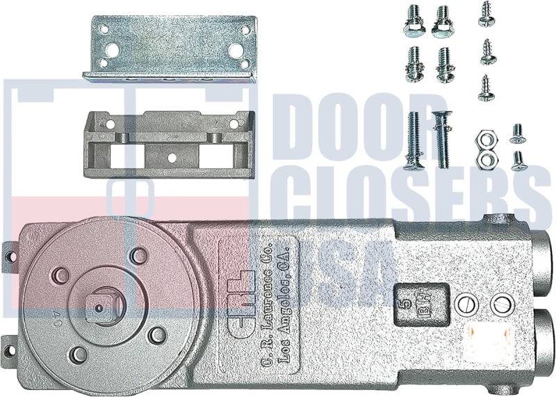 CRL 6972 Commercial Overhead Concealed Door Closer, 8.5 lb. ADA Spring, 105 Degree Full Open, No Hold Open Function CRL 6972 Commercial Overhead Concealed Door Closer, 8.5 lb. ADA Spring, 105 Degree Full Open, No Hold Open Function