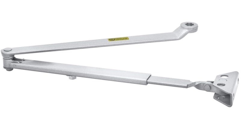 CRP Securities Regular Arm For 12 in. x 3/4 in. Door Closer, Aluminum Finish