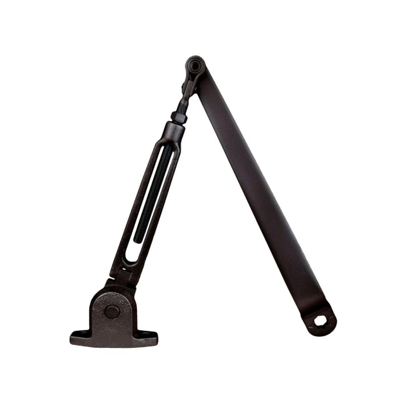 CRP Securities Hold Open Arm For 9-1/16 in. x 3/4 in. Door Closer, Dark Bronze Finish