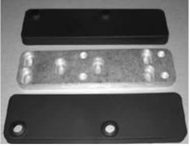 Norton Assa Abloy 5800 ADA EZ Handicap Automatic Door Opener Mounting Bracket With Covers Norton Assa Abloy 5800 ADA EZ Handicap Automatic Door Opener Mounting Bracket With Covers