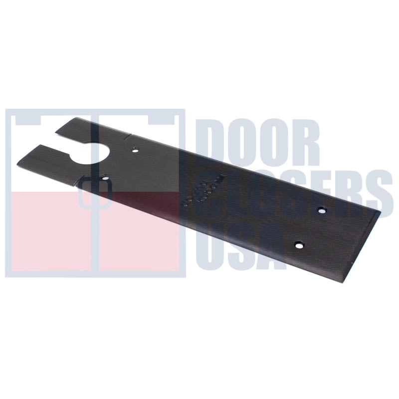 Dorma Cover Plate For 3-1/8 in. Width x 13-7/16 in. Length x 2-3/8 in. Height Concealed Floor Closers, Dark Bronze Anodized Finish