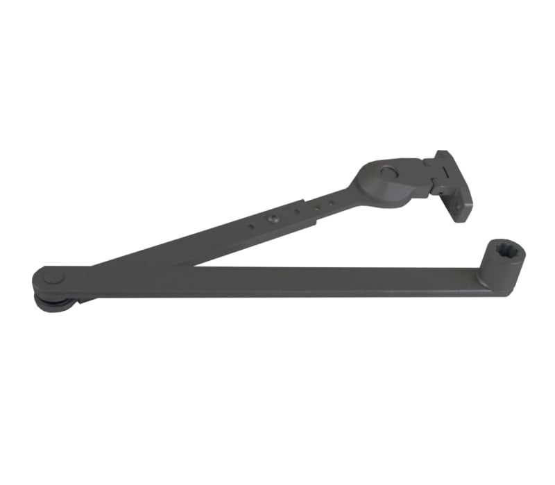 Dorma Hold Open Arm Assembly For 9-1/16 in. x 3/4 in. Commercial Door Closer, Dark Bronze Finish