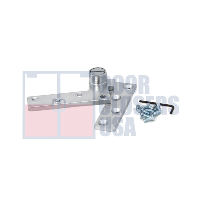 Dorma BTS80-75133-626 3 Hour Fire Rated 3/4 in. Offset Top Pivot For BTS80 Floor Concealed Closers, Satin Chrome Finish