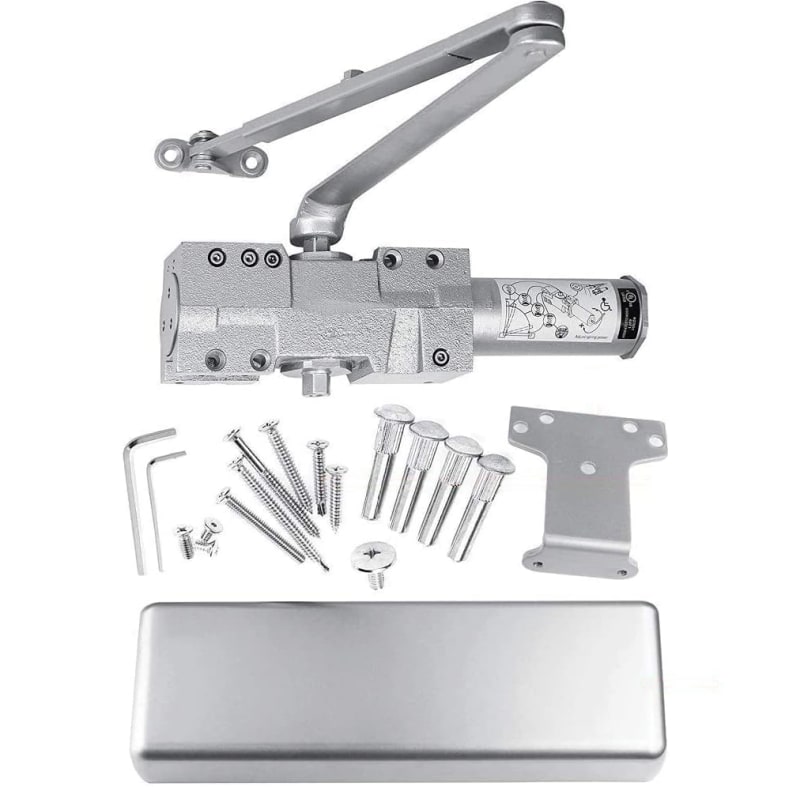 Global Door Controls 5 in. x 21/4 in. Commercial Door Closer, Close