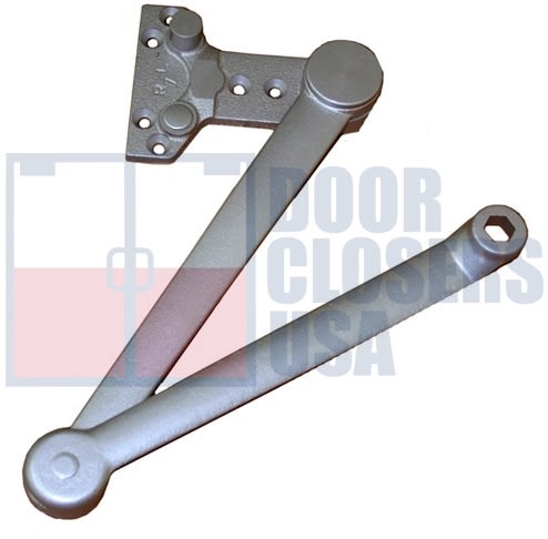 Global Door Controls TC4361 Series Door Closer - Cush N Stop Replacement Arm Assembly, Aluminum Finish (AL)