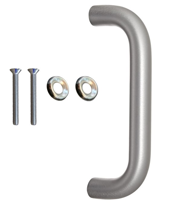 Storefront King Hardware Straight Pull Handle, 3/824 ThruBolt