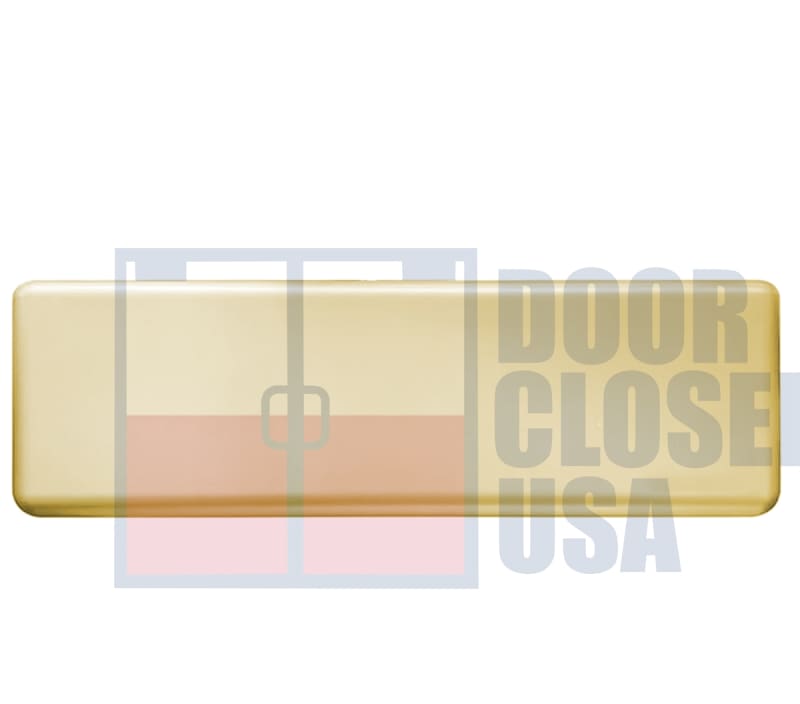 Hager 5100 Surface Mount Door Closer — Replacement Cover, Gold Finish Hager 5100 Surface Mount Door Closer — Replacement Cover, Gold Finish