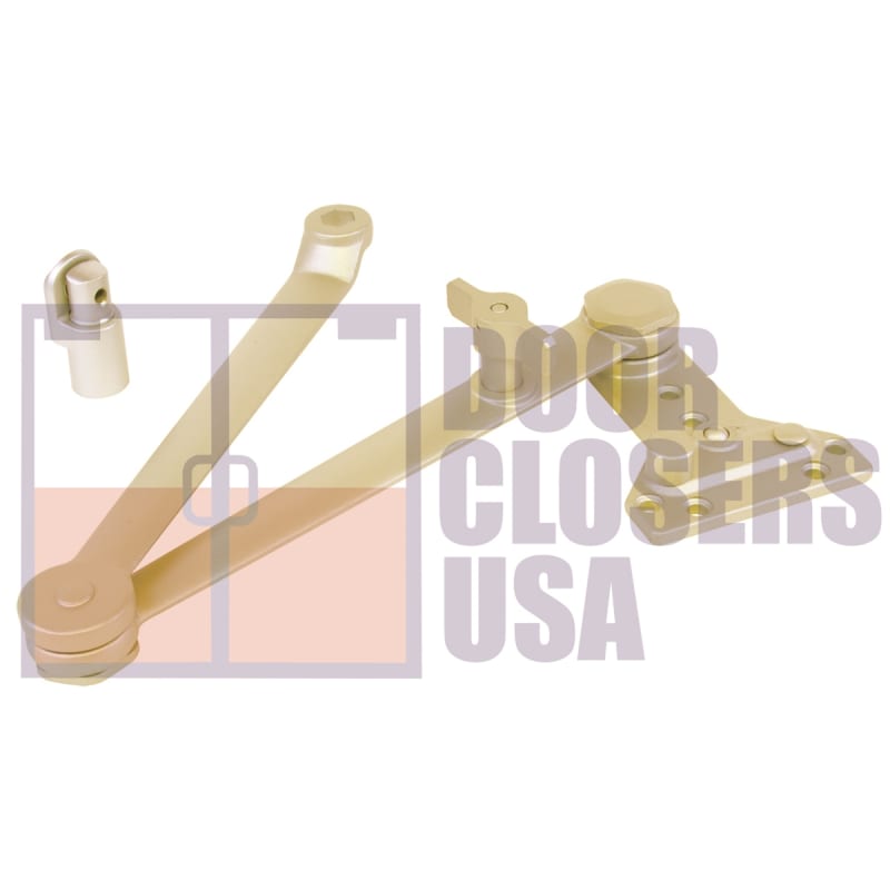 Hager 5100 Surface Mount Door Closer — Extra Heavy Duty Hold Open Stop Arm, Gold Finish Hager 5100 Surface Mount Door Closer — Extra Heavy Duty Hold Open Stop Arm, Gold Finish