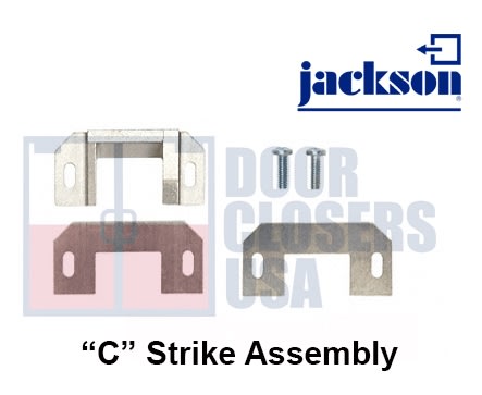 Jackson 1095 Replacement C Strike Assembly For Cross Bar Rim Panic Exit Hardware
