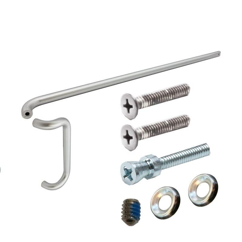 Kawneer Combination Offset 9 in. Pull Handle and Single Bend Push Bar