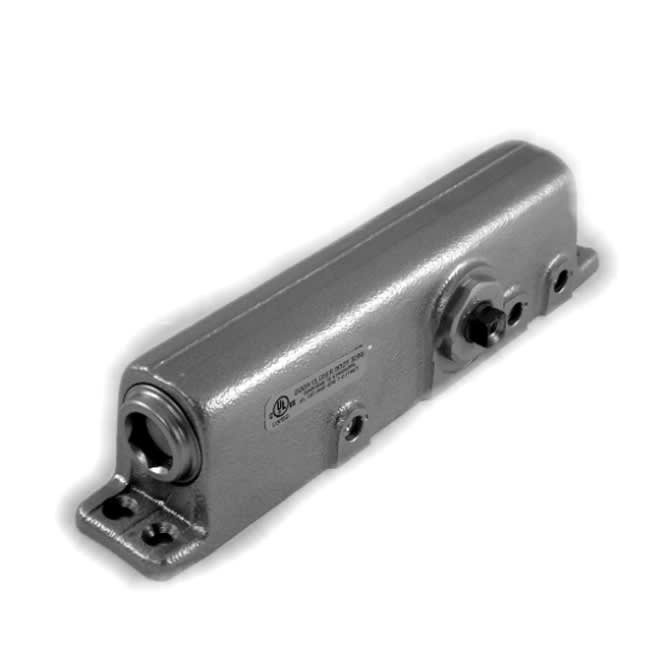 LCN 9-1/16 in. x 3/4 in. Commercial Door Closer Body Only, Fixed Spring Power Size, Aluminum Finish, Remanufactured