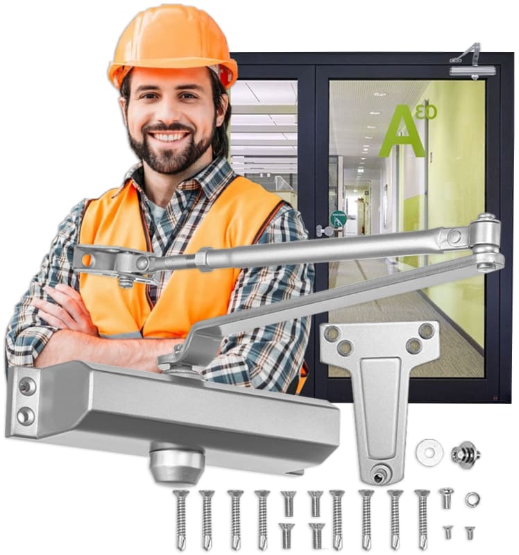 Easy Installation Automatic Door Closer Self Closing Door Devices